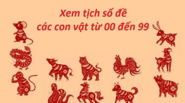 Xem tịch số đề các con vật từ 00 đến 99